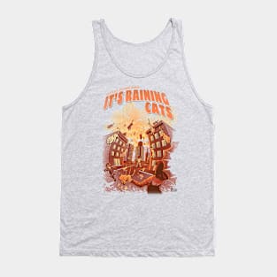 It's Raining Cats (bright colors) Tank Top